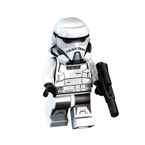 01 Big Bricks Custom Stormtroope Minifigure Blocks Lego