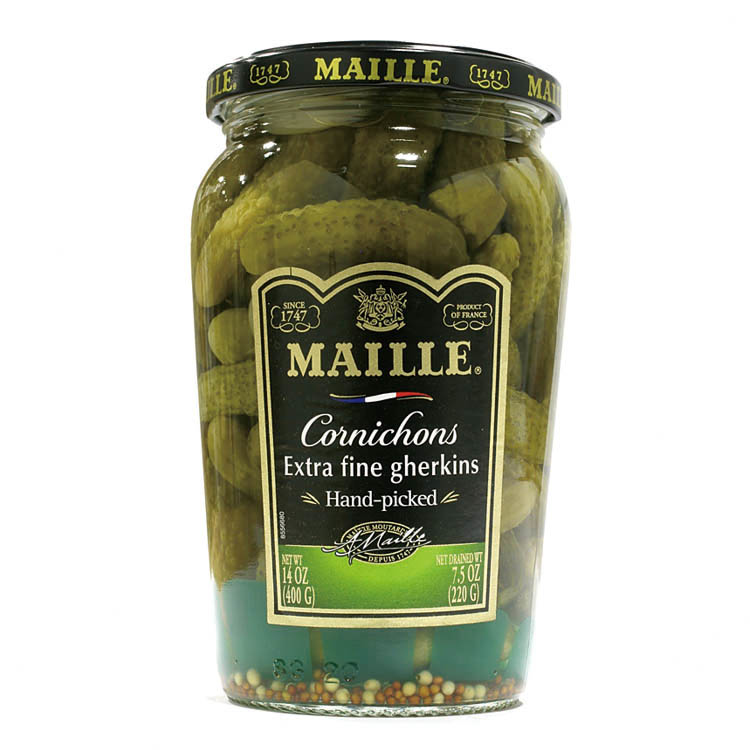 法國 MAILLE 魅雅 幼條 酸瓜 400g Cornichons gherkin pickles