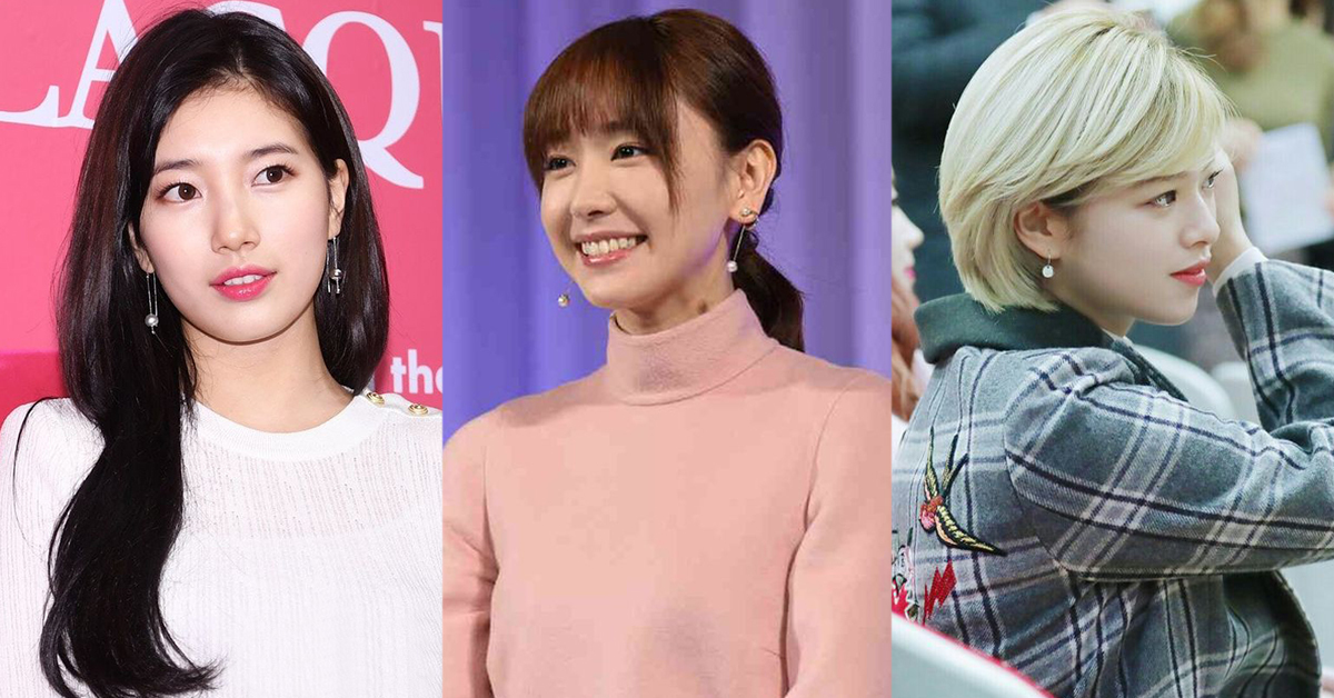 韓國珍珠明星耳環耳夾搭配垂墜貼耳圈圈復古