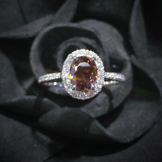 18K White Gold 1.17ct Diamond Ring