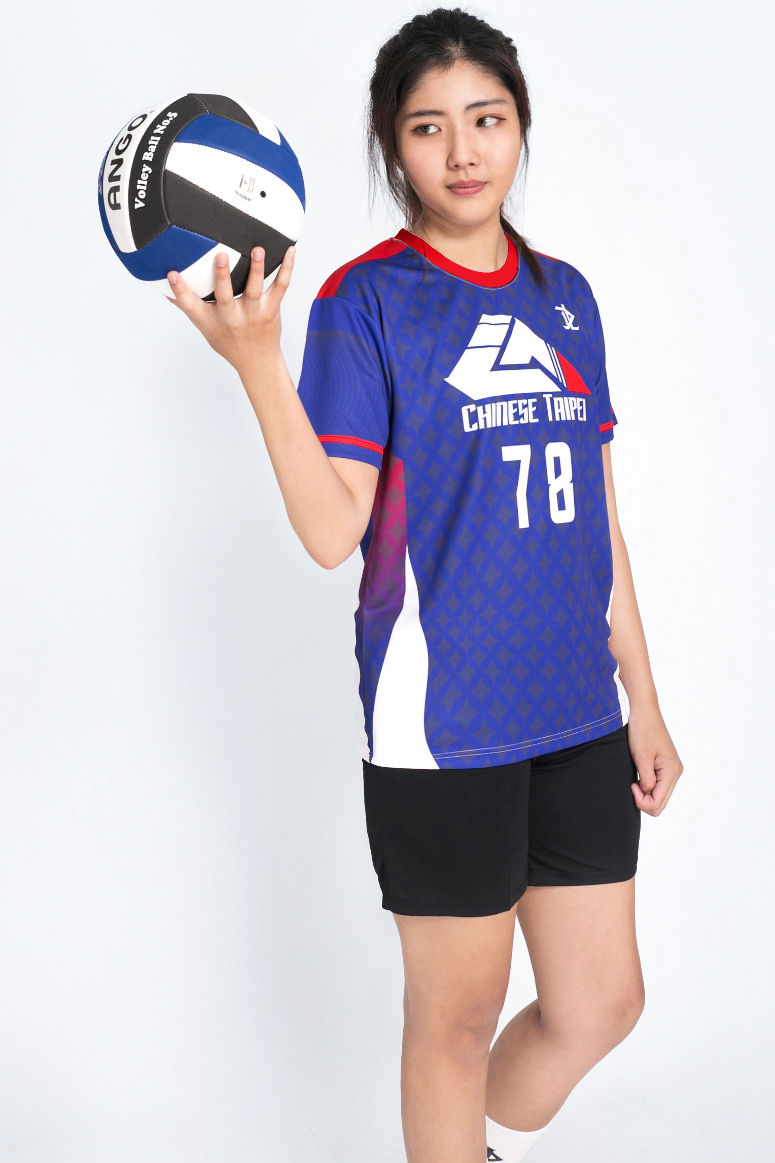 昇華圓領排球服 - 經典中華