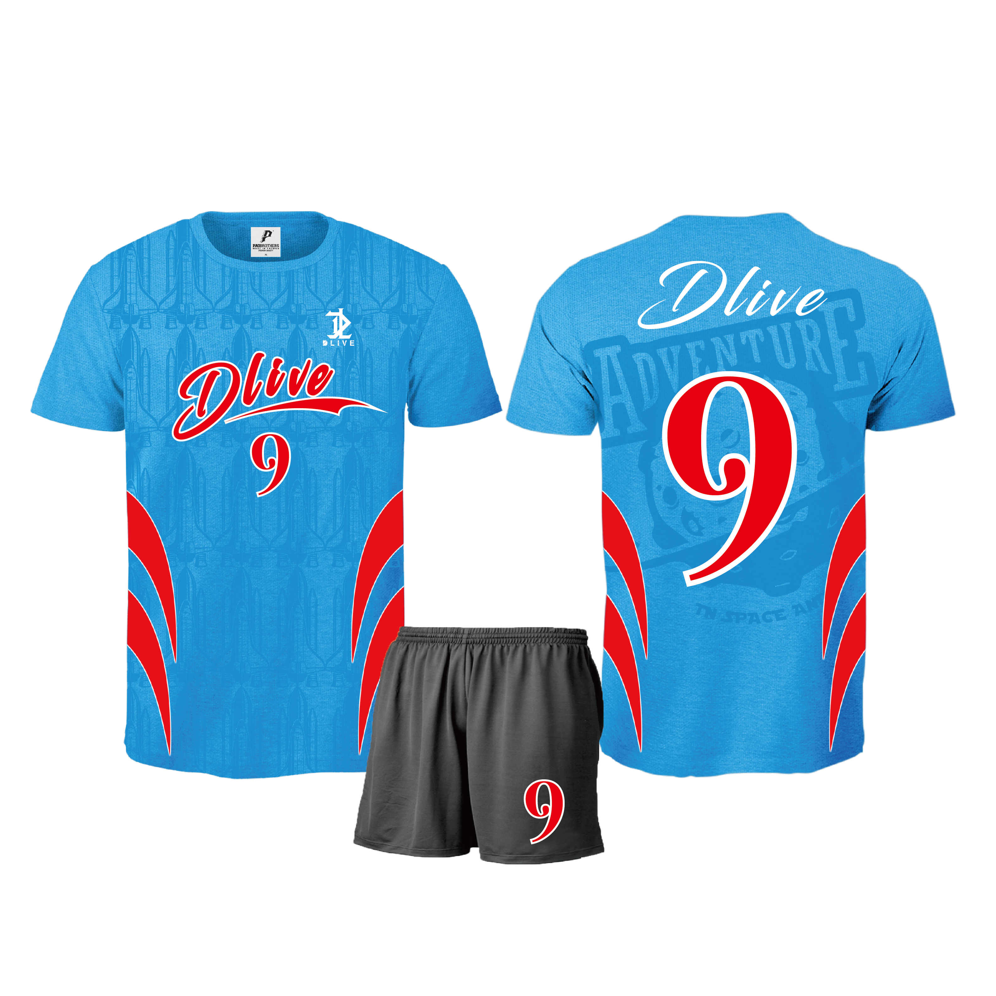 昇華圓領排球服 - 冒險家