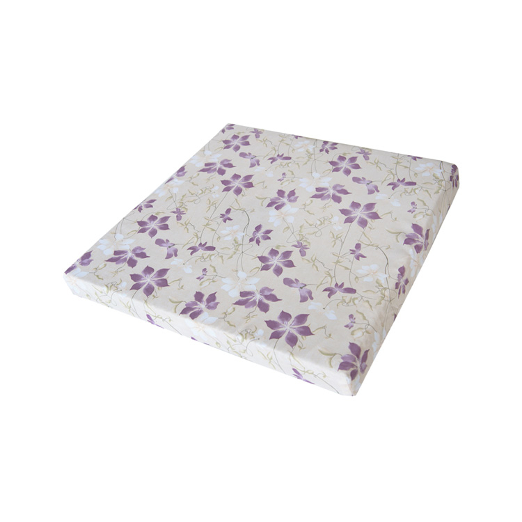 千葉記憶型立體坐墊(50x50x5cm)-紫色