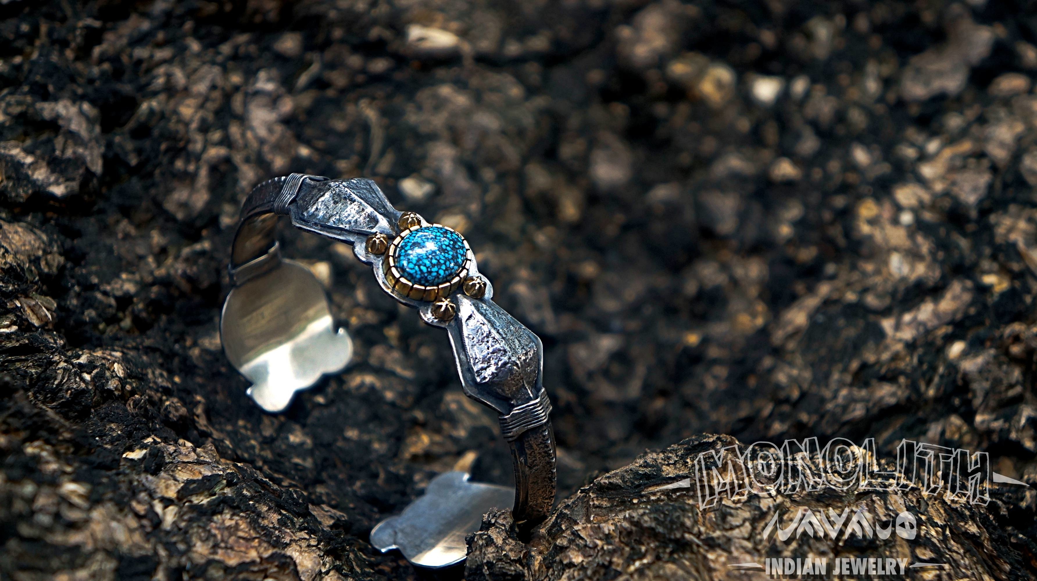 14K Kingman Tufa 舊化 【 手環 】