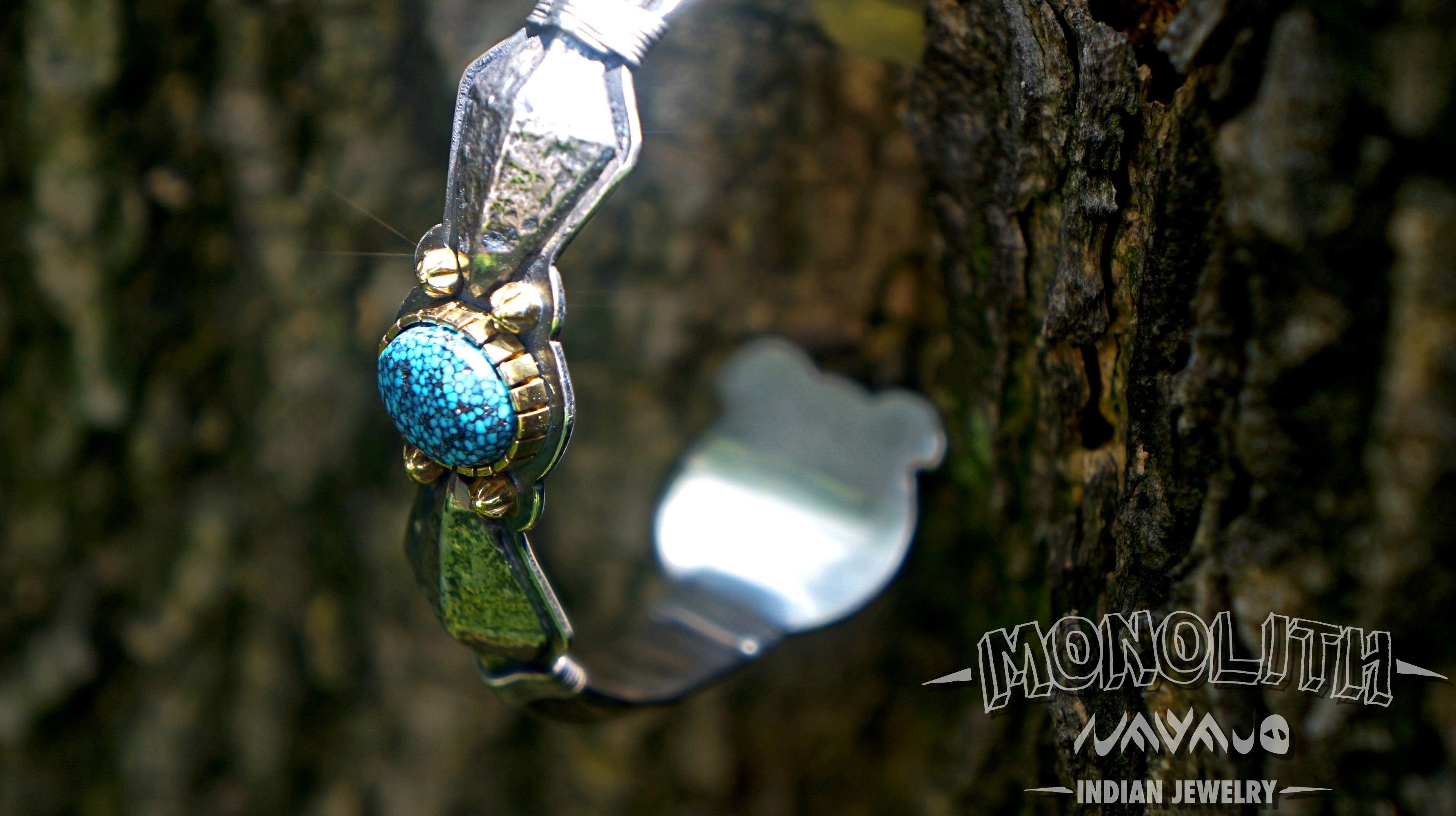 14K Kingman Tufa 舊化 【 手環 】