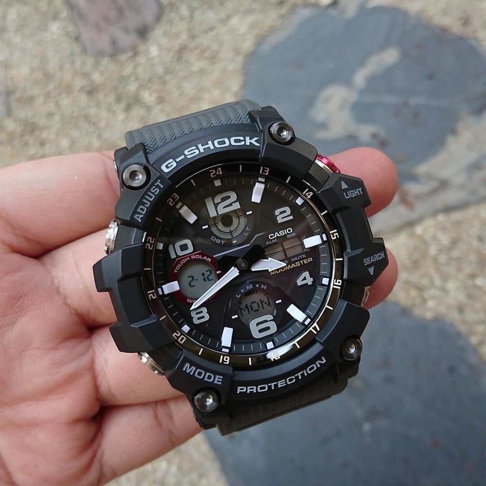 g shock mudmaster solar power