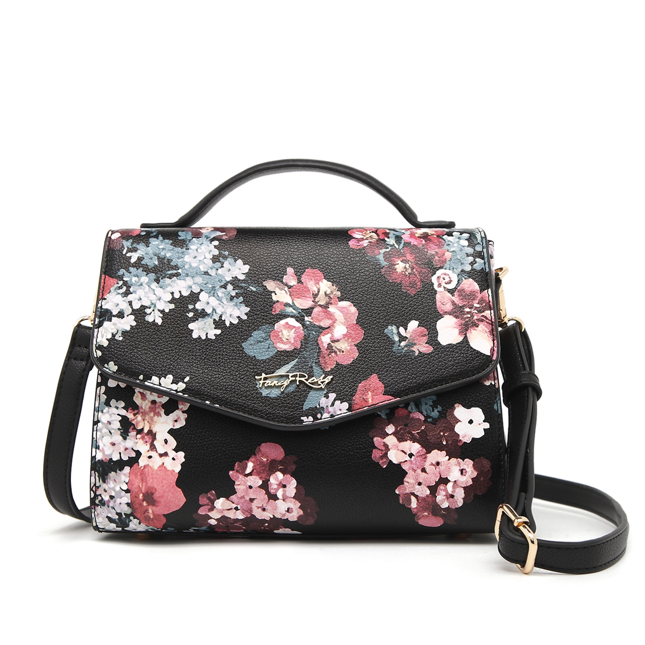 Rosy Romance Top Handle Shoulder Bag