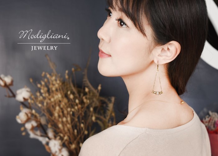 神秘方塊滾輪耳環