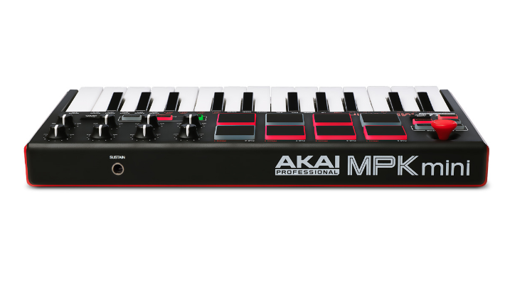 Akai MPK Mini MKII MIDI Keyboard 25鍵MIDI鍵盤保固一年｜海肯零七Jr.