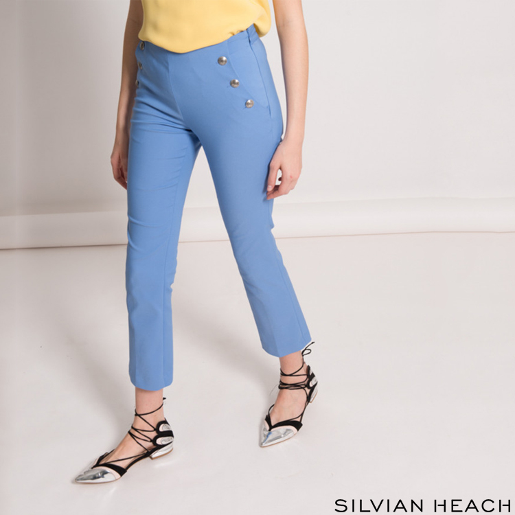 【silvian-heach】釦飾八分褲