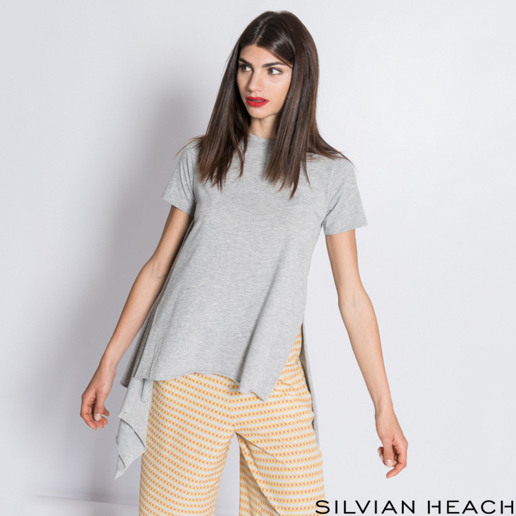 【silvian-heach】傘狀下擺短袖T恤