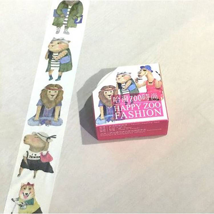 針線球_哈潑ZOO時尚_紙膠帶(3公分)