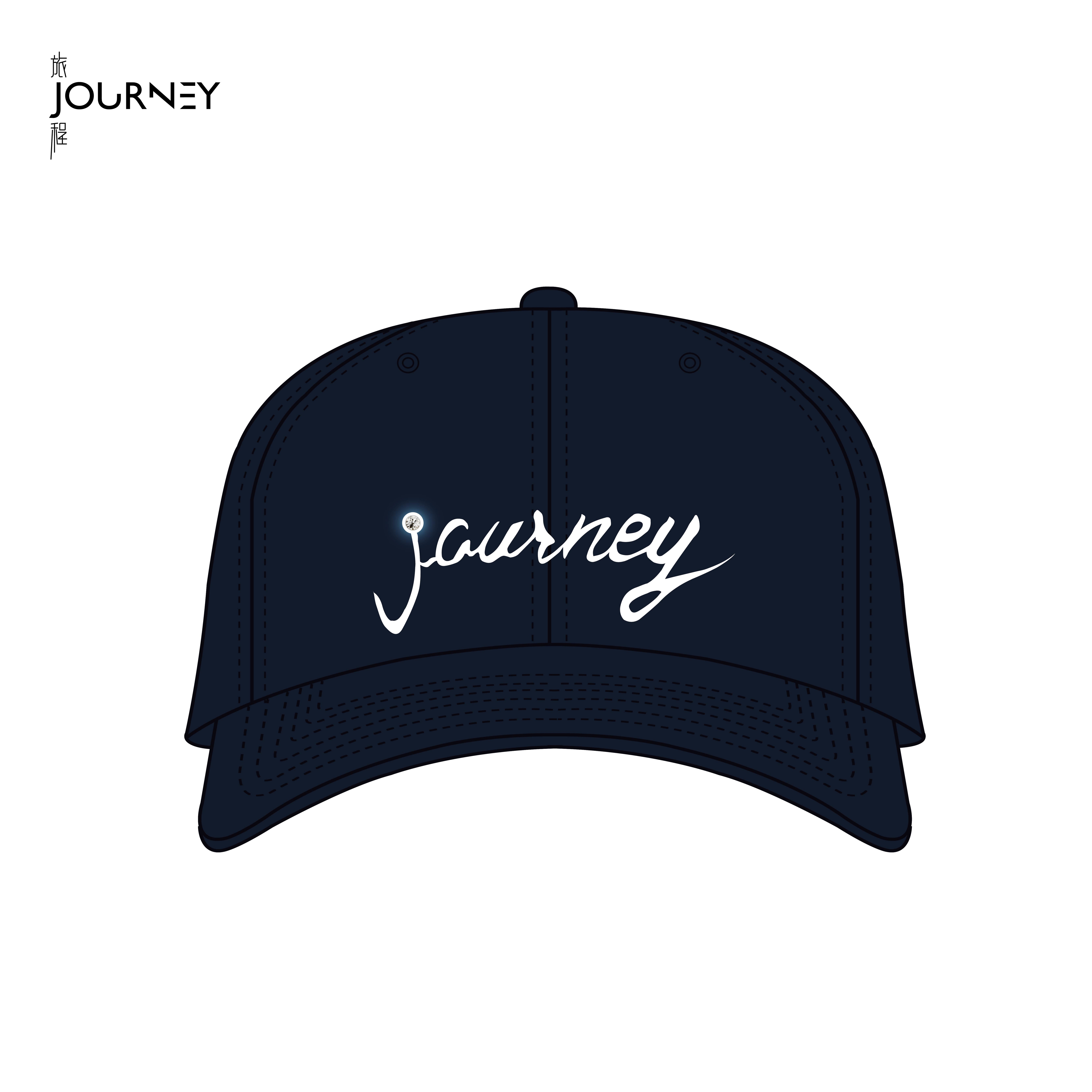 張韶涵 旅程 水鑽藍帽