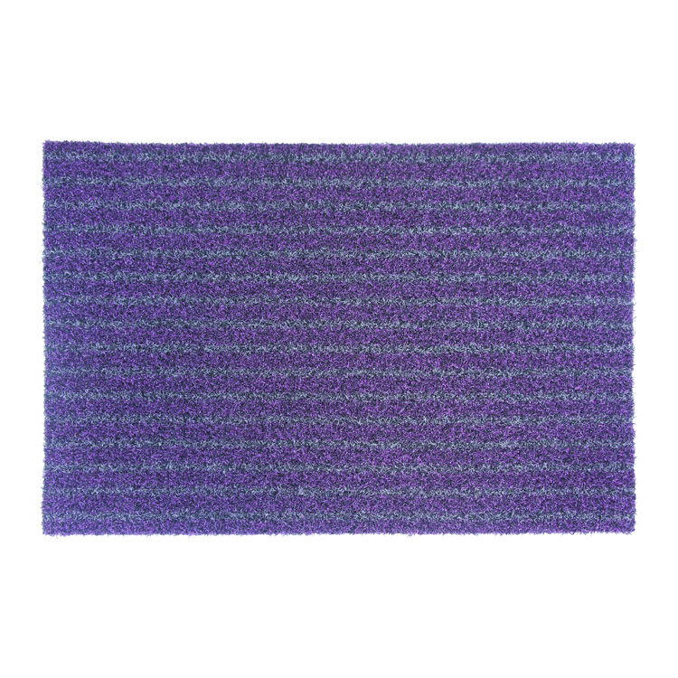 時尚刮泥室外墊(45x75cm)-紫色