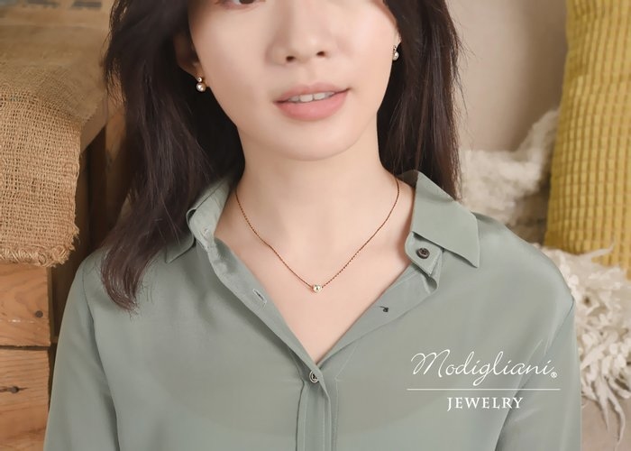 浪漫想像6mm珍珠鎖骨項鍊