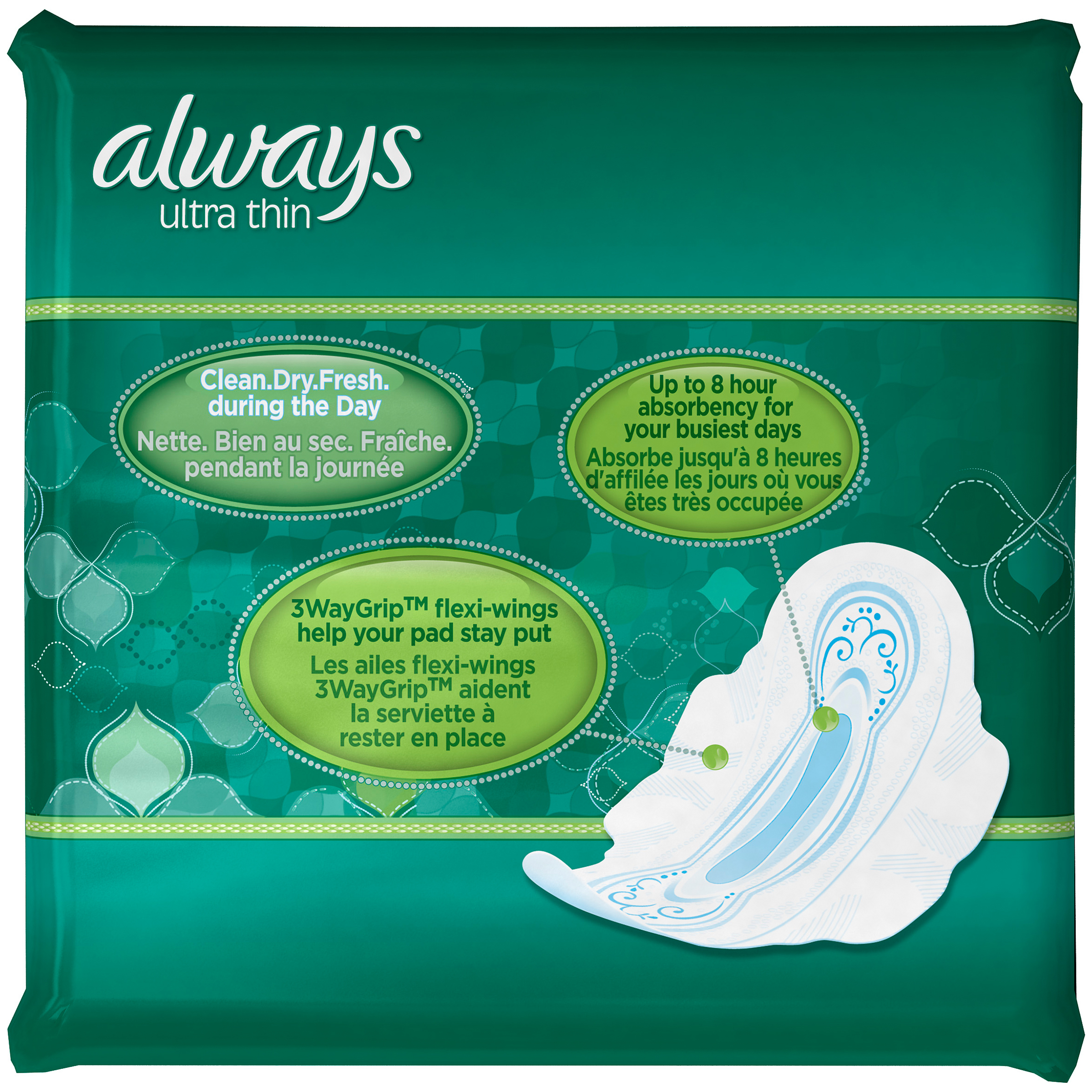 加拿大 Always 超薄超長衞生巾 16片裝 (Size 2)
