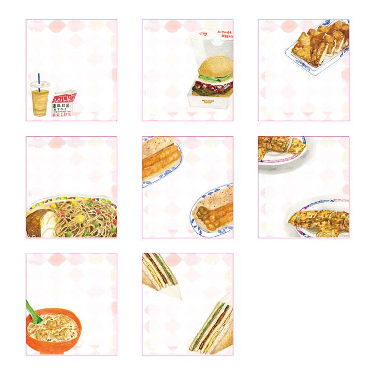 針線球_早安台灣美_插畫便條紙