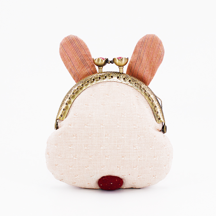 俏比兔口金零錢包-材料包