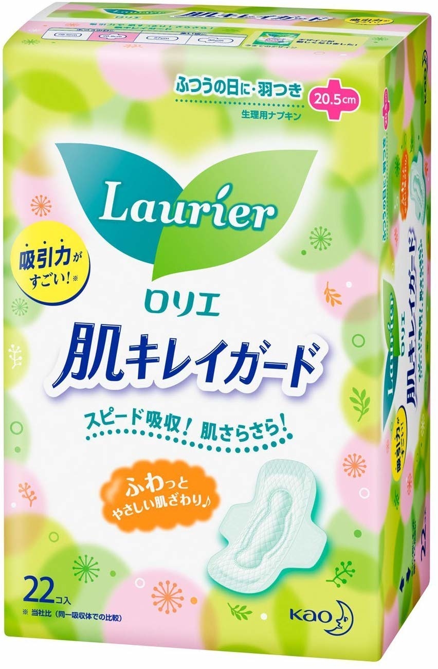 日本 花王 Laurier 日用衞生巾 20.5cm (22片裝)