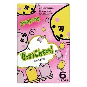 日本-FUJI 不二- 閃耀吧，光仔! 夜光安全套 (6 片裝)