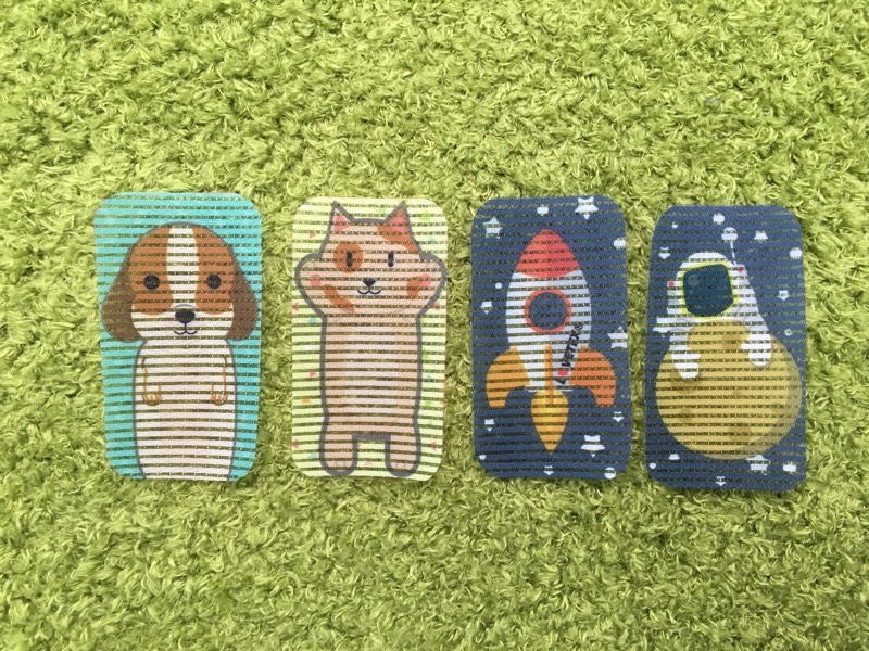 【Custom Printing】Hair Bangs Sticker