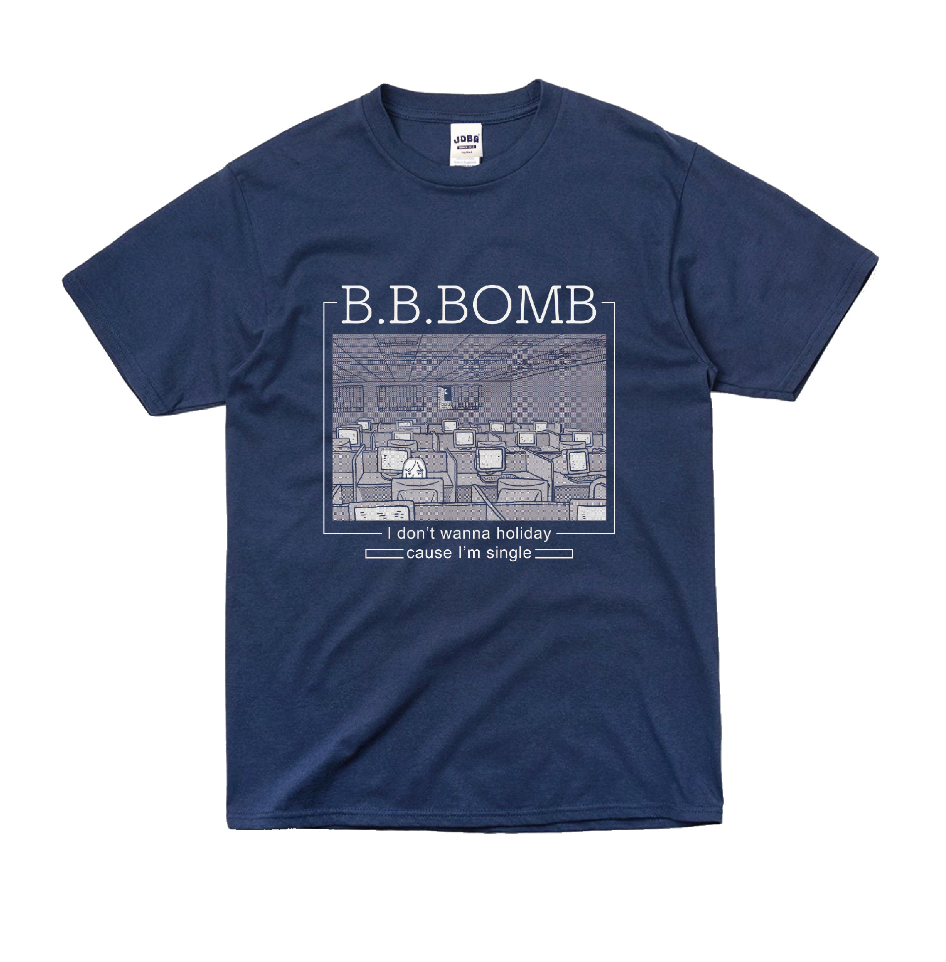 【BB彈 BB BOMB】I don’t wanna holiday T恤