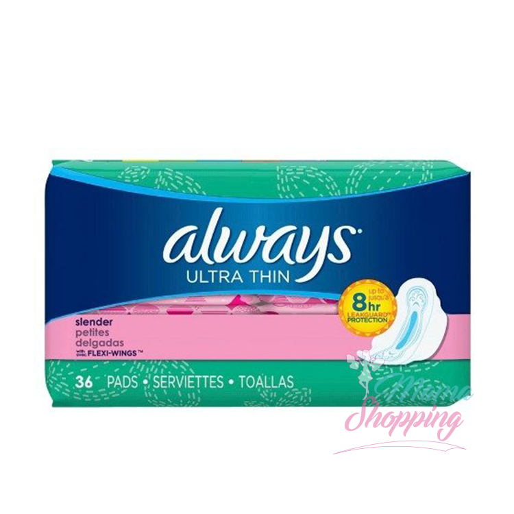 Always 日用超薄護翼衞生巾 36片裝 (Size 1)