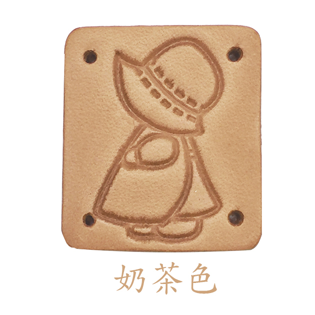 小蘇姑娘真皮皮標/個