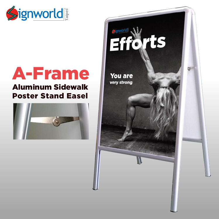 A-Frame Aluminum Marker Board