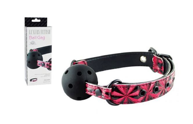 Aphrodisia - SM系列激愛口枷球塞 - 粉紅色