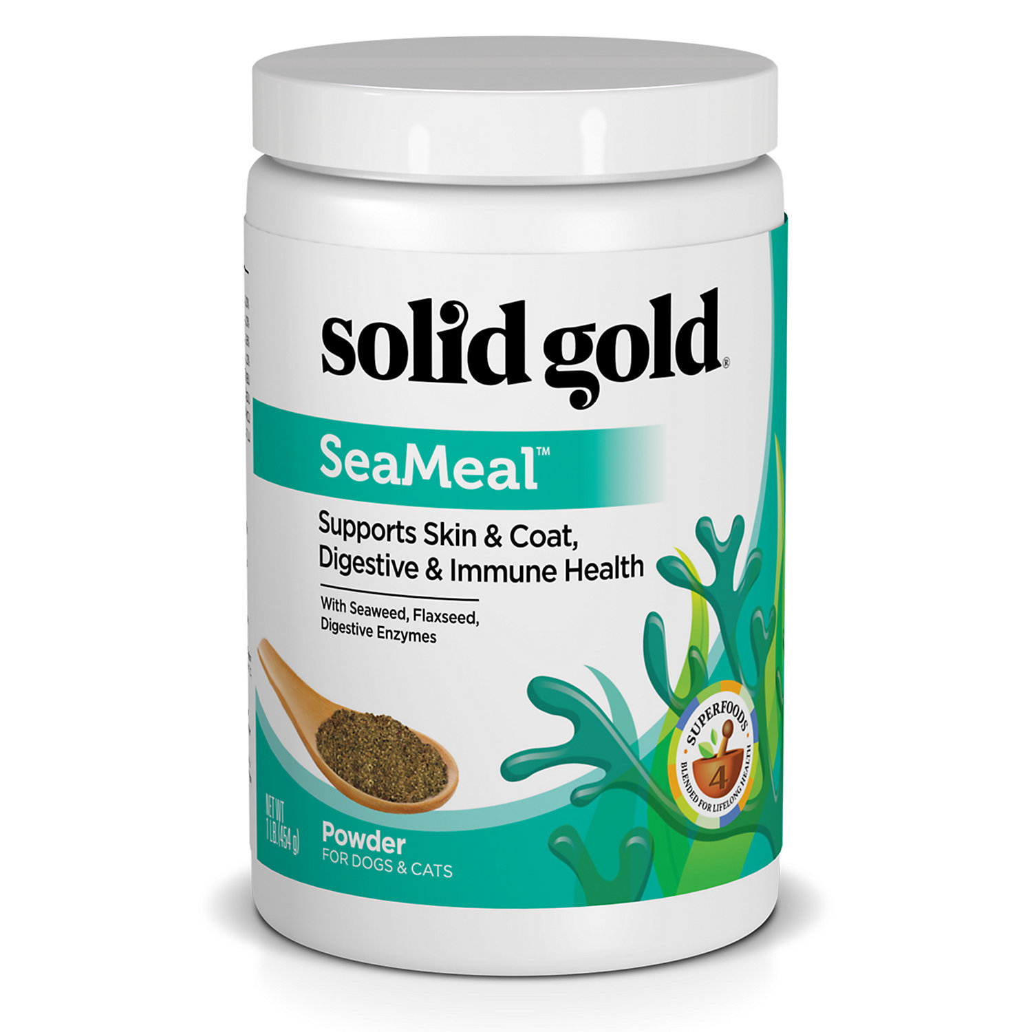 Solid Gold 素力高海草礦物素1lb (貓犬用)