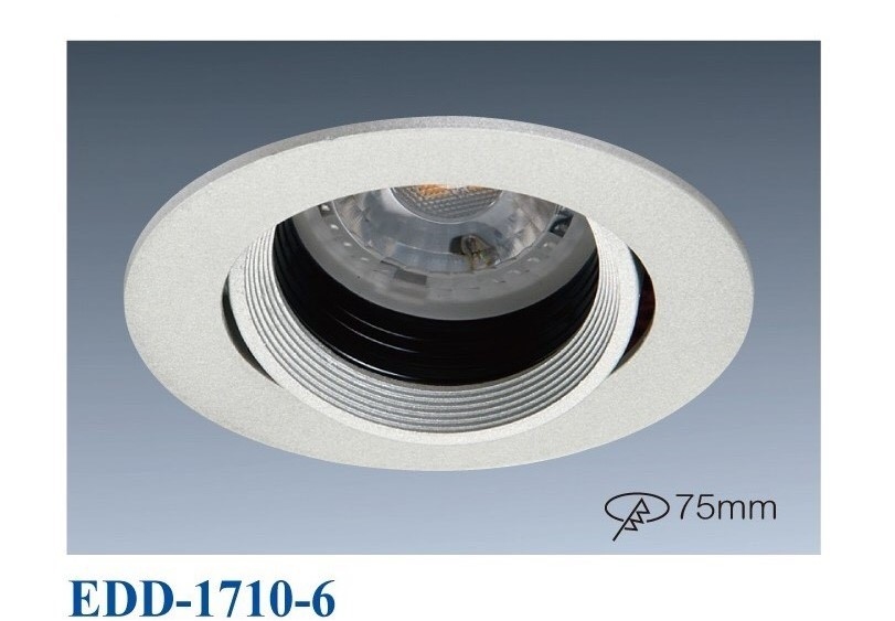 EDD-75mmLED嵌燈 7W 1710-6