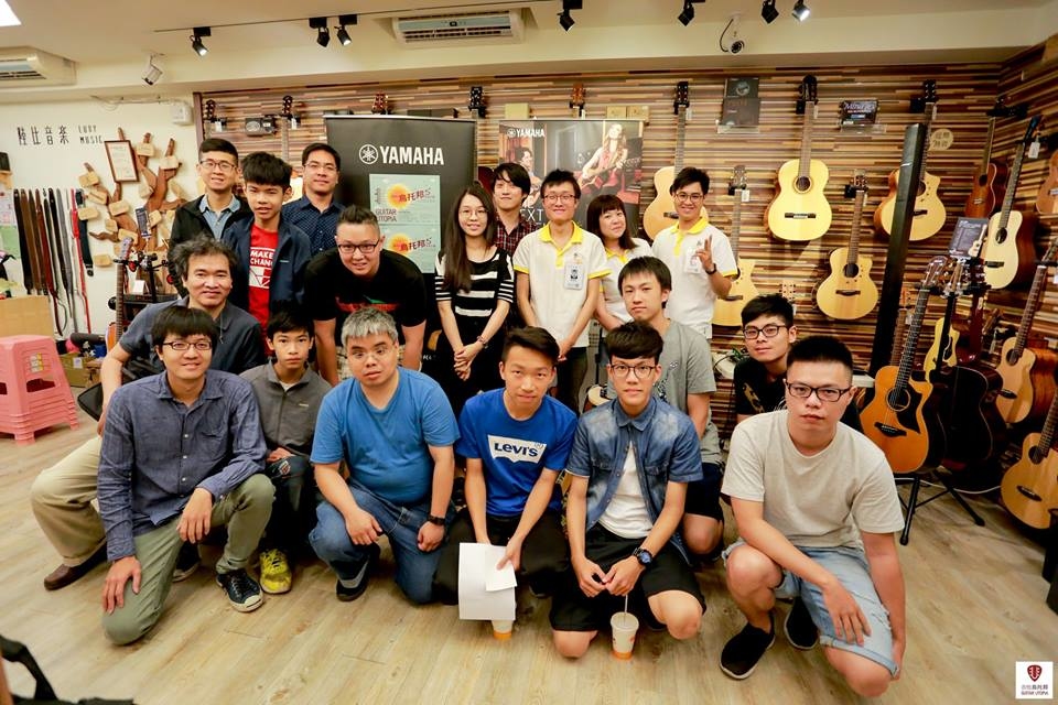 Yamaha新品發表台灣巡迴由台灣知名演奏家 舒喆擔任示範樂手-活動合照