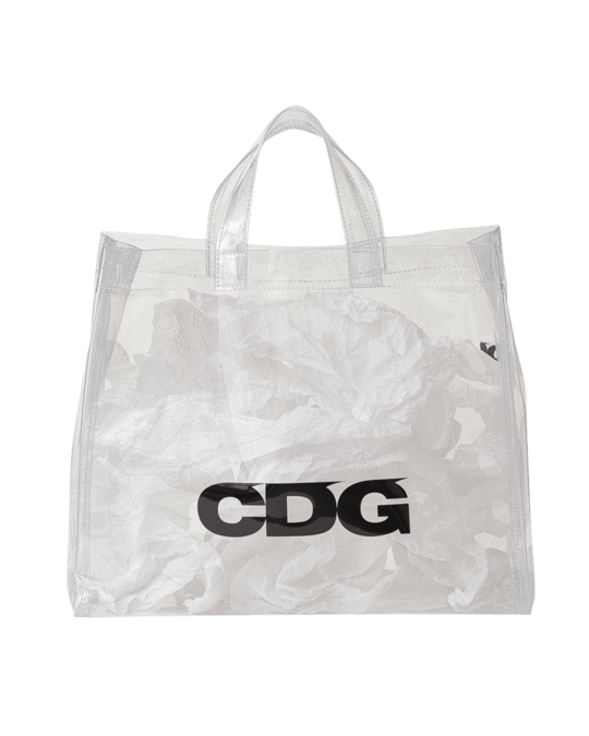 TRANSPARENT PVC TOTE BAG