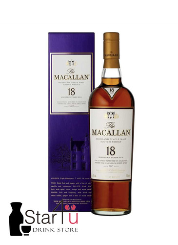 macallan whiskey sherry oak