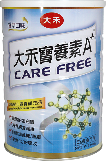 【送隨身包】大禾寶養素A+ (奶素) 1904公克/罐