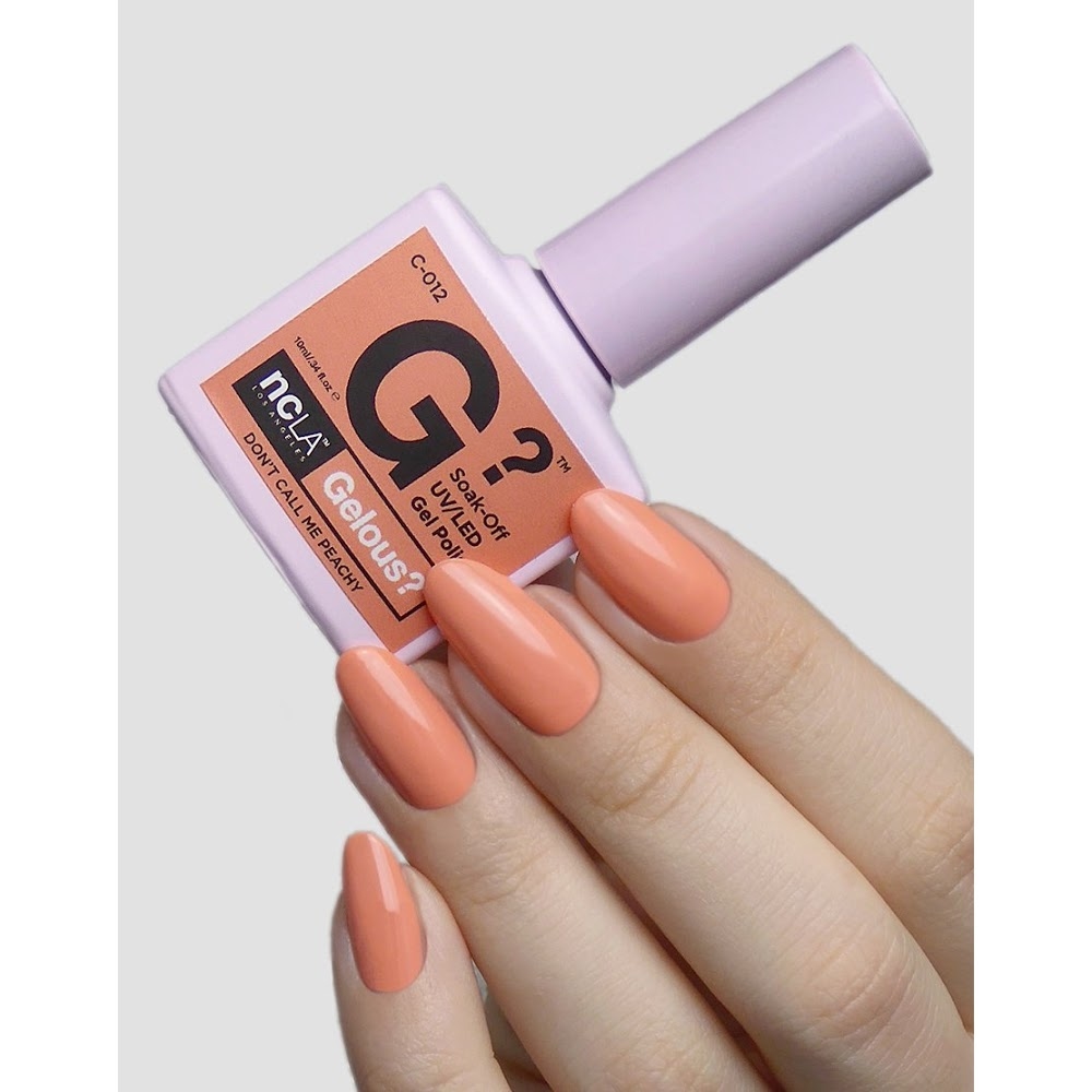 NCLA Gelous 天然無毒Gel甲油C-012 Don't Call Me Peachy Gel