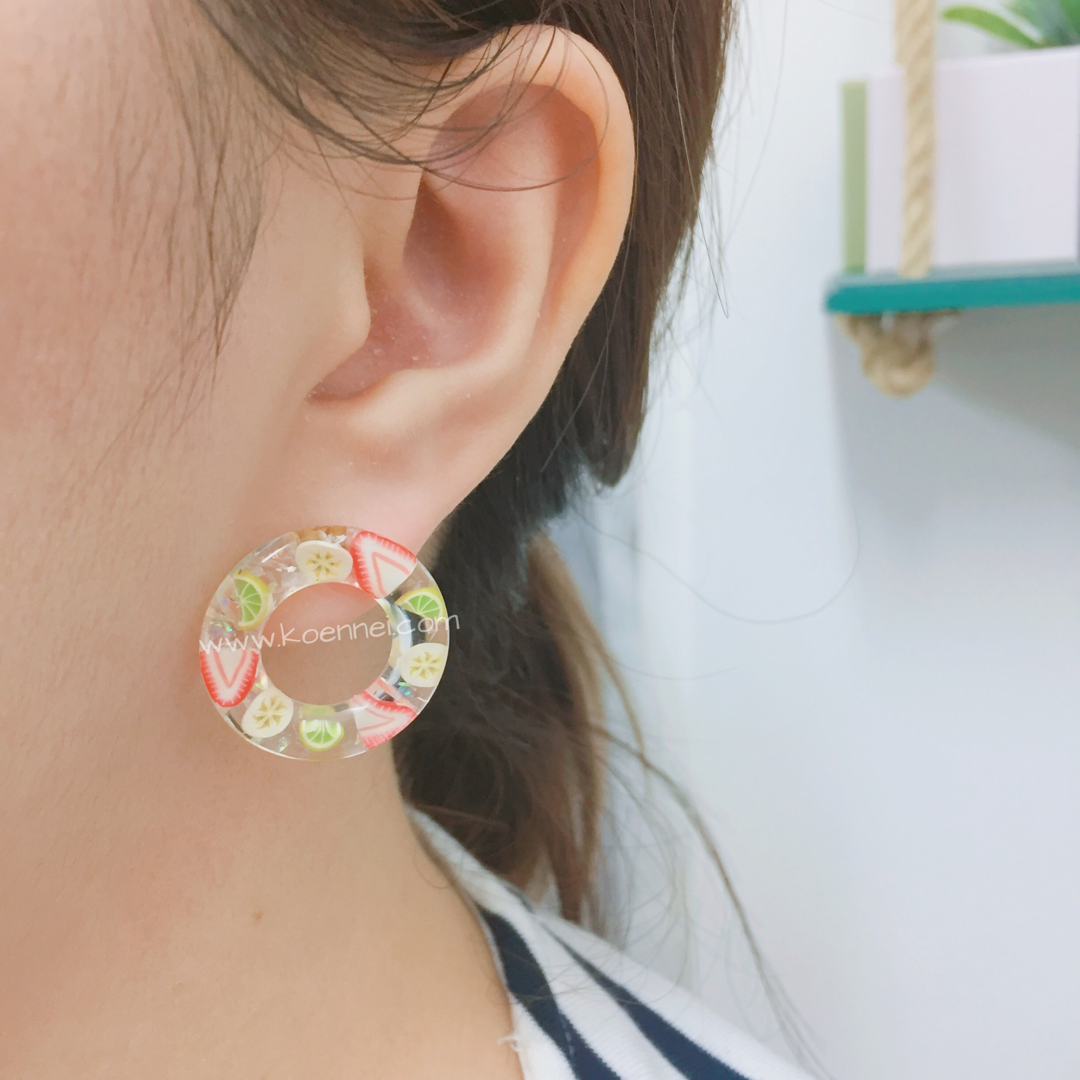 [網站限定優惠] Gargle 日本水果果凍耳環