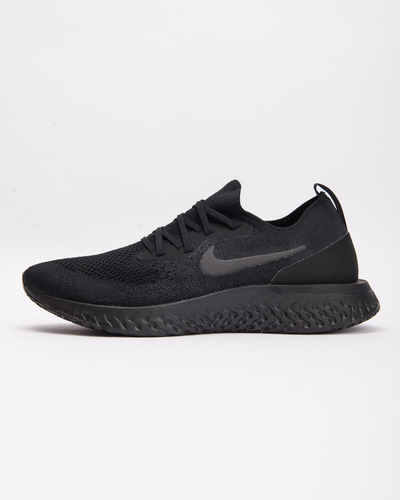 black nike epic react flyknit