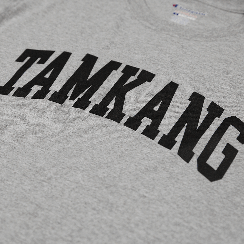 Champion 淡江大學官方授權紀念短Ｔ(麻灰)