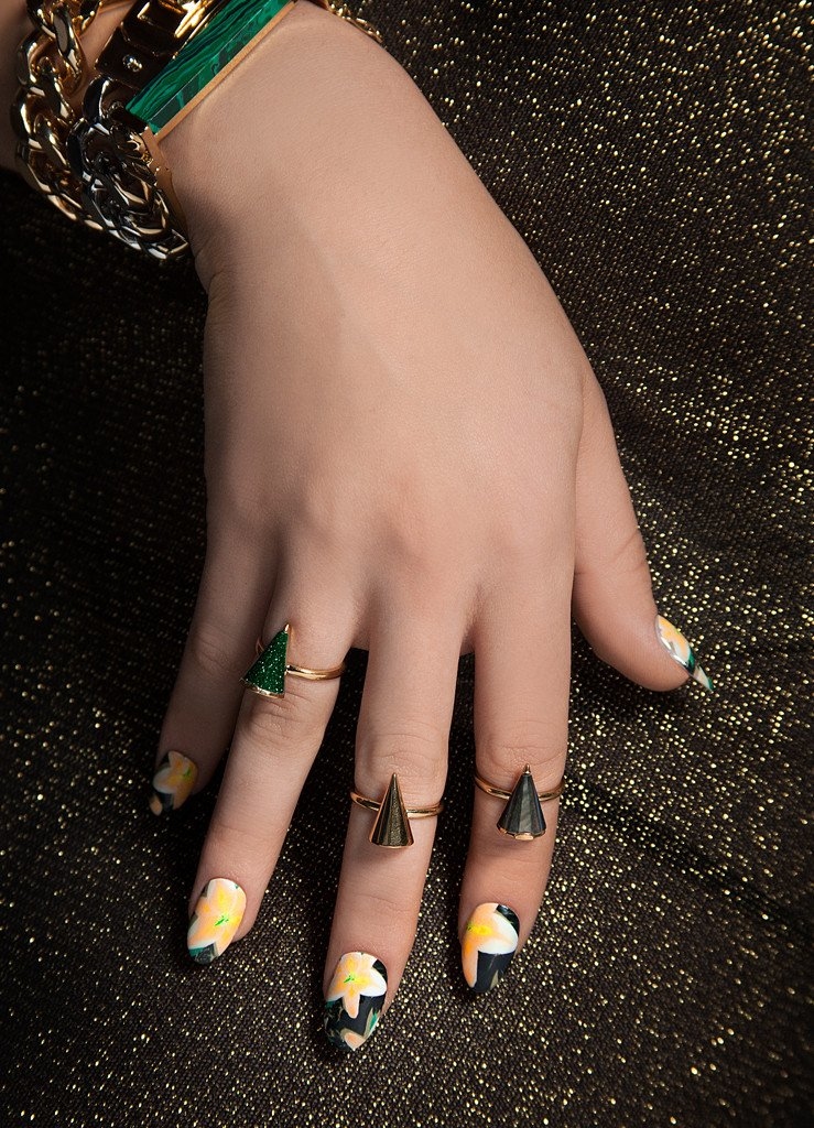 NCLA 歐美時尚指甲貼Floral Elegance