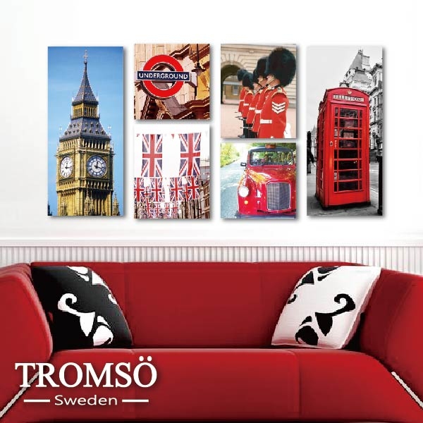 時尚無框畫-W147經典倫敦