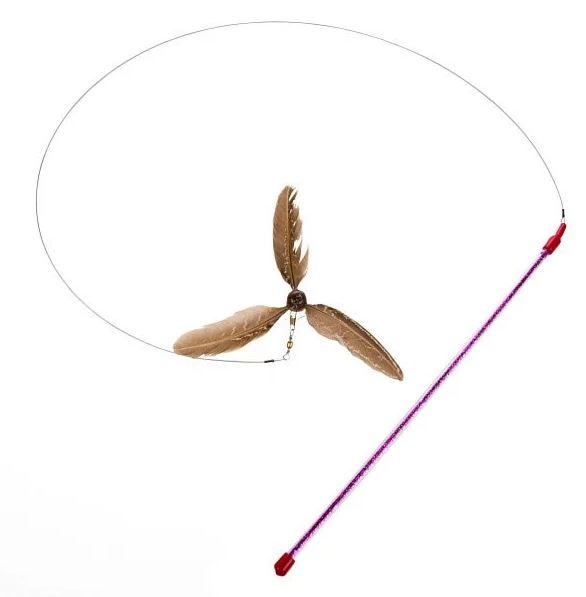 Go Cat Da Purr-Peller 專業耐用逗貓棒 (Wire 版)