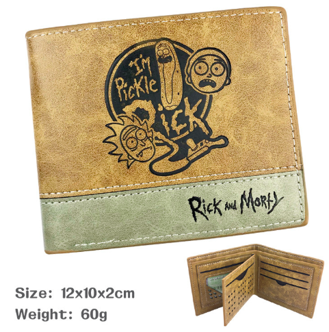 Rick and Morty - Bi-fold Wallet 精緻雙層系列短皮夾 / 瑞克和莫蒂