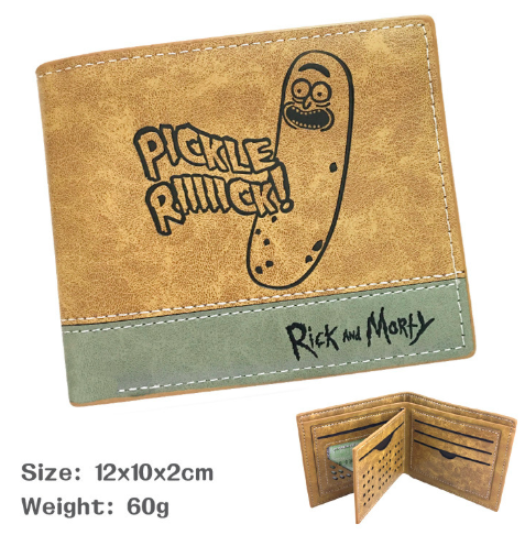 Rick and Morty - Bi-fold Wallet 精緻雙層系列短皮夾 / 瑞克和莫蒂