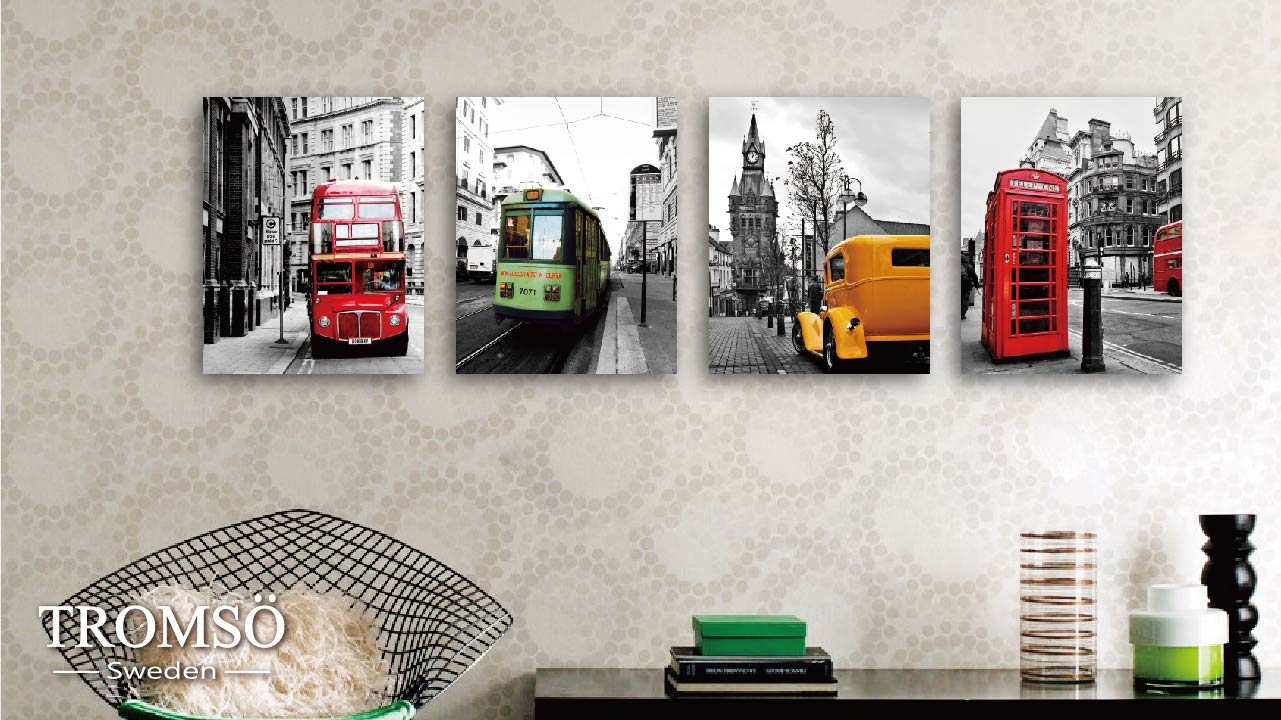 時尚無框畫-W121 時尚都會