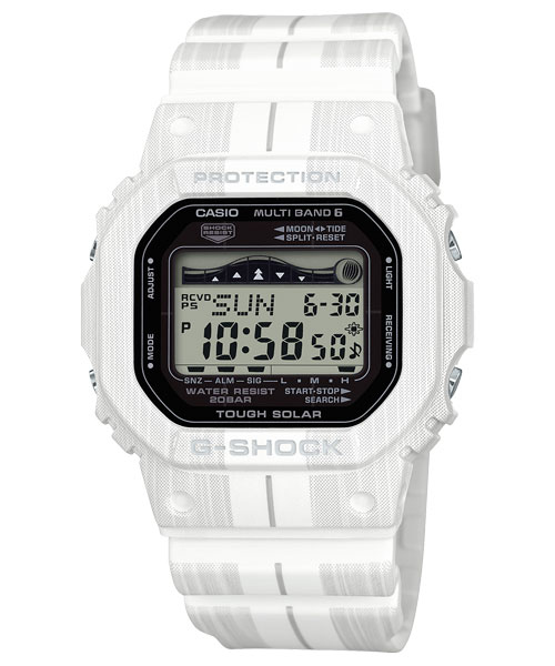 【CASIO 卡西歐】G-SHOCK 衝浪運動太陽能款 GWX-5600WA-7 現代鐘錶