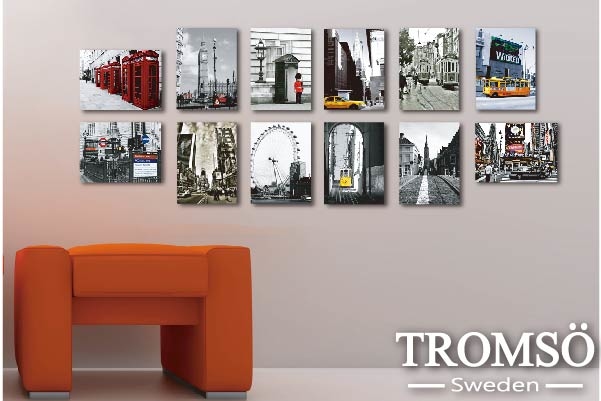 49折 - 時尚無框畫 W03 世界之旅