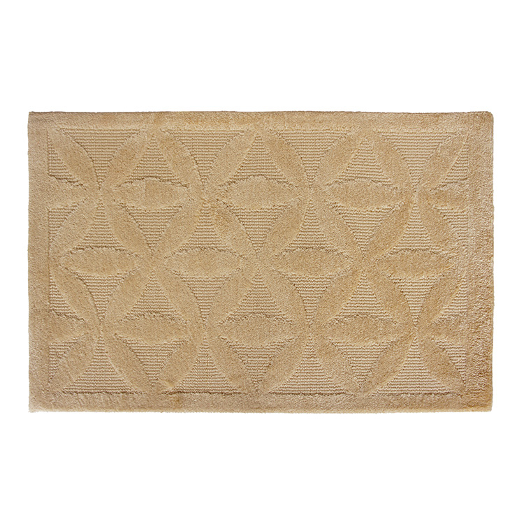 葉紋玄關墊(45x70cm)-米色