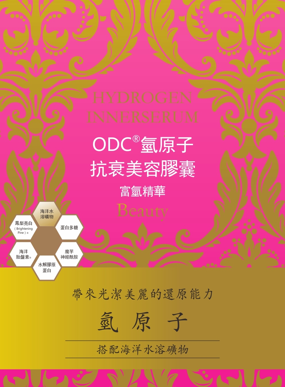 【ODC香港】[C02] 氫原子抗衰美容膠囊 (身體抗衰保健系列)